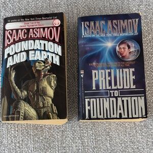 Isaac Asimov Foundation Paperback Bundle